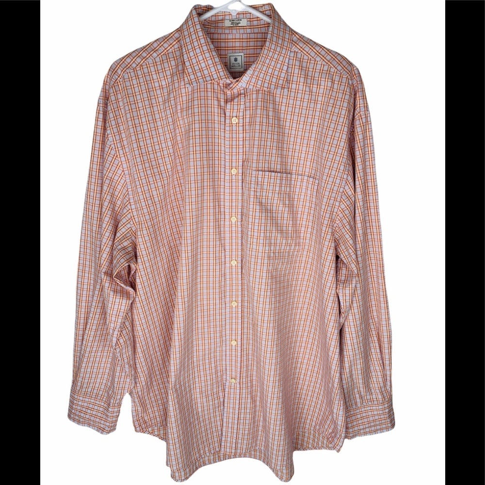 PETER MILLAR Men’s XL Long Sleeve Shirt Plaid